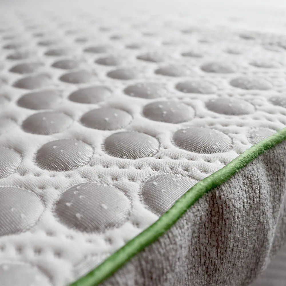 DREAMPUR Vrchný matrac z latexovej peny DREAMPUR® grey dots 8,5 cm - 180x200 cm