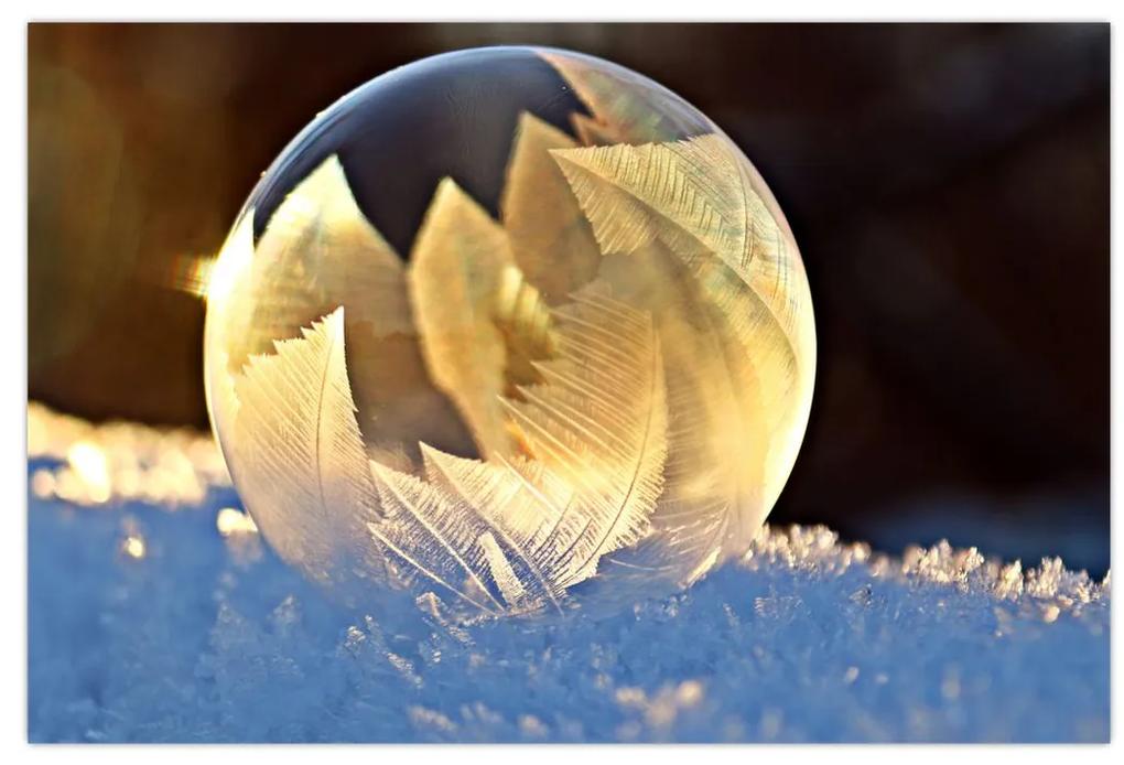Obraz zamrznutej bubliny (90x60 cm)