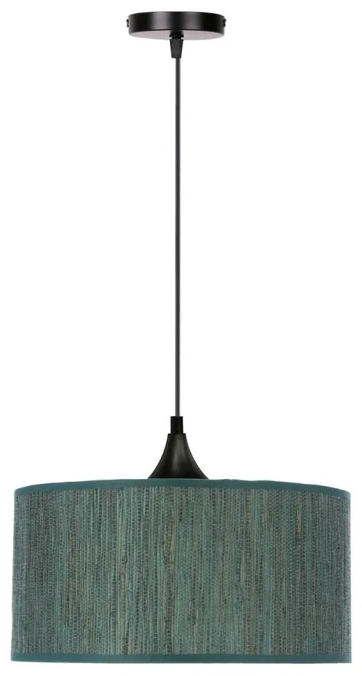 Luster na lanku PATTI 1xE27/60W/230V pr. 30 cm zelená