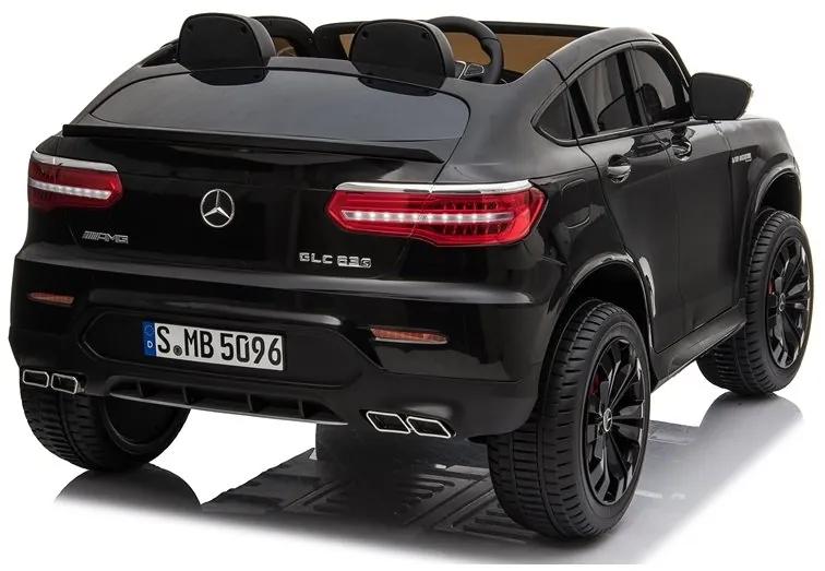 Lean Cars : Elektrické autíčko Mercedes GLC 63S - Čierne - 4x45W - 12V10Ah - 2024