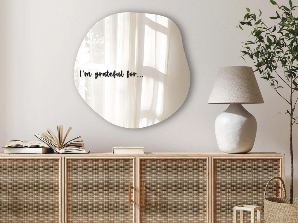 Nálepka na zrkadlo S29 – I’m grateful for...