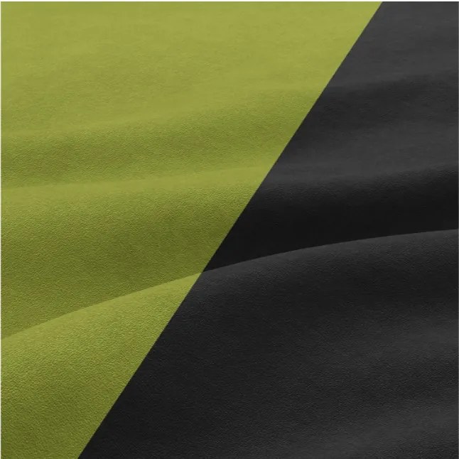 Pohovka ORION čierna / limetková