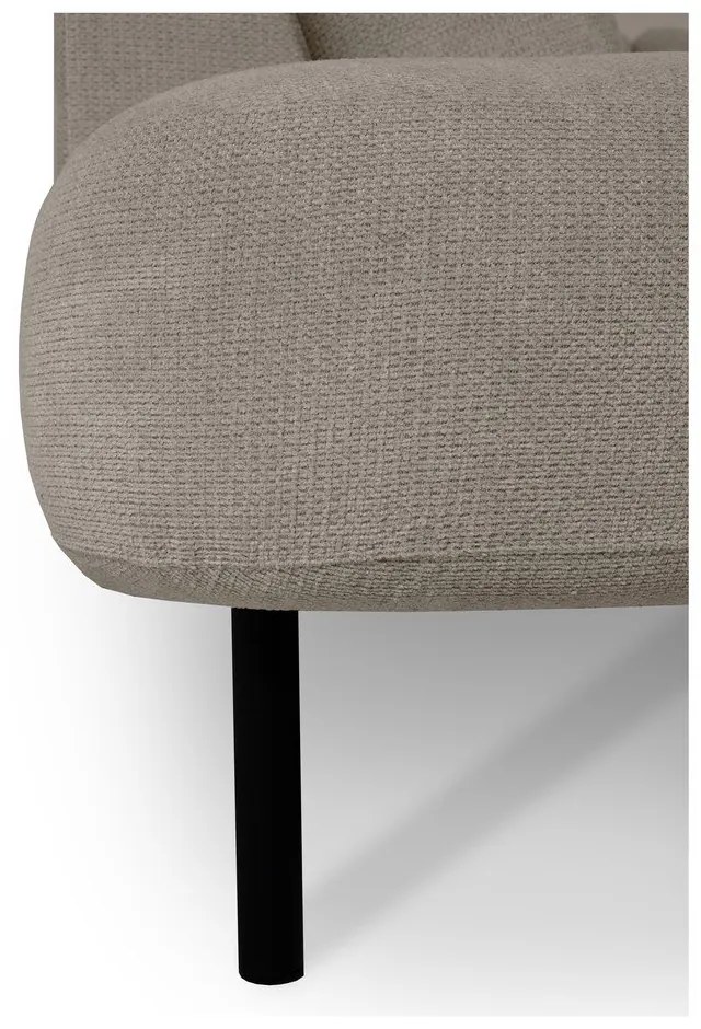 Béžová rohová pohovka (ľavý roh/do tvaru "U") Hero – Scandic