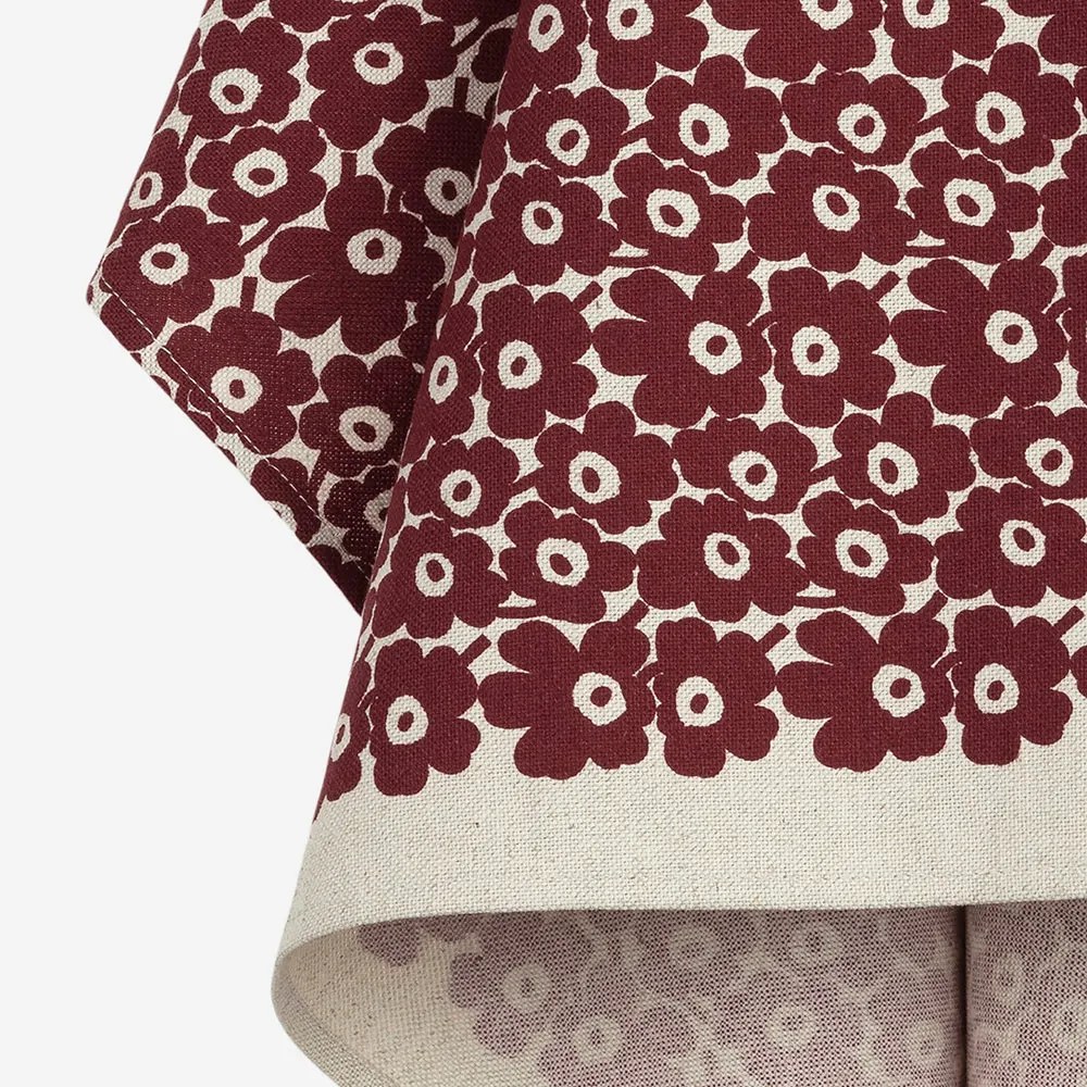 Marimekko Kuchynská darčeková sada Pieni Unikko čierna 3ks