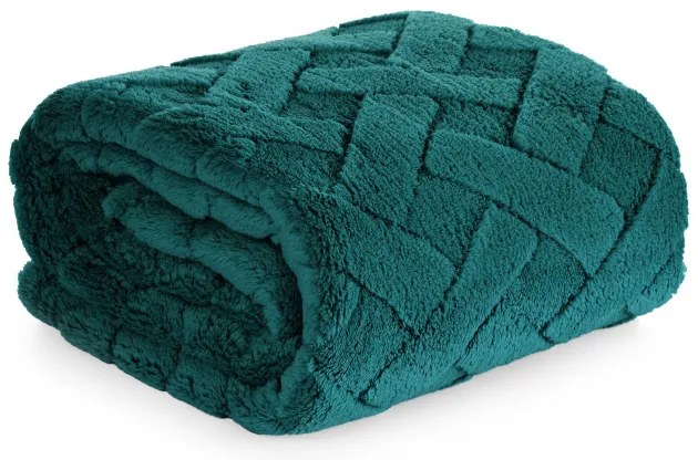 Deka D91 CARO tmavozelená