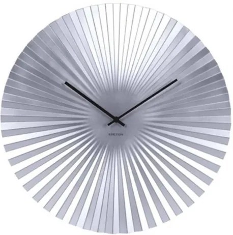 Hodiny SENSU stříbrné,40 cm Present time KA5657FH