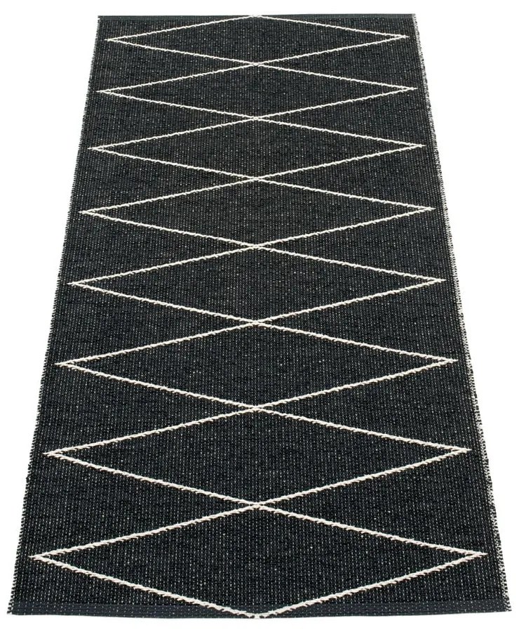 Čierny vnútorný a vonkajší behúň 70x160 cm Max Black – Pappelina