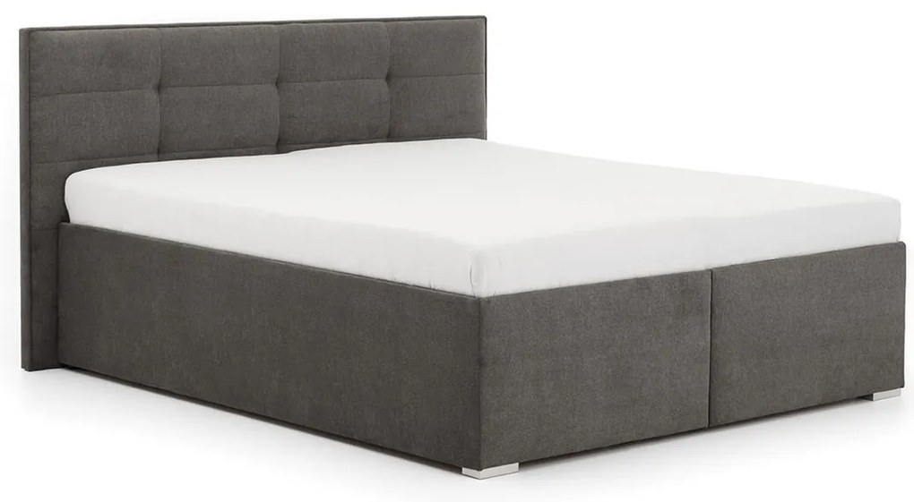 DREVONA® Manželská posteľ 180 cm  DOMINIKA, sivohnedá Aston WR 6 Taupe