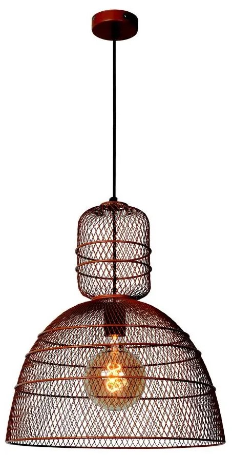 Lucide 78395/01/43 - Luster na lanku GASSET 1xE27/60W/230V hnedá
