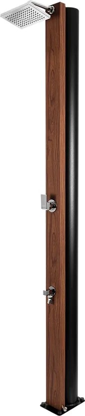 Royce Solárna sprcha NATUR TEAK s oplachom nôh