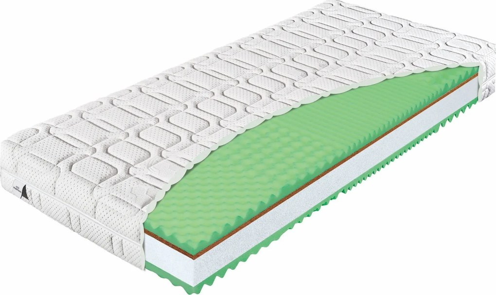 Materasso Penový matrac Stonne Hard 1+1, 80 x 200 cm