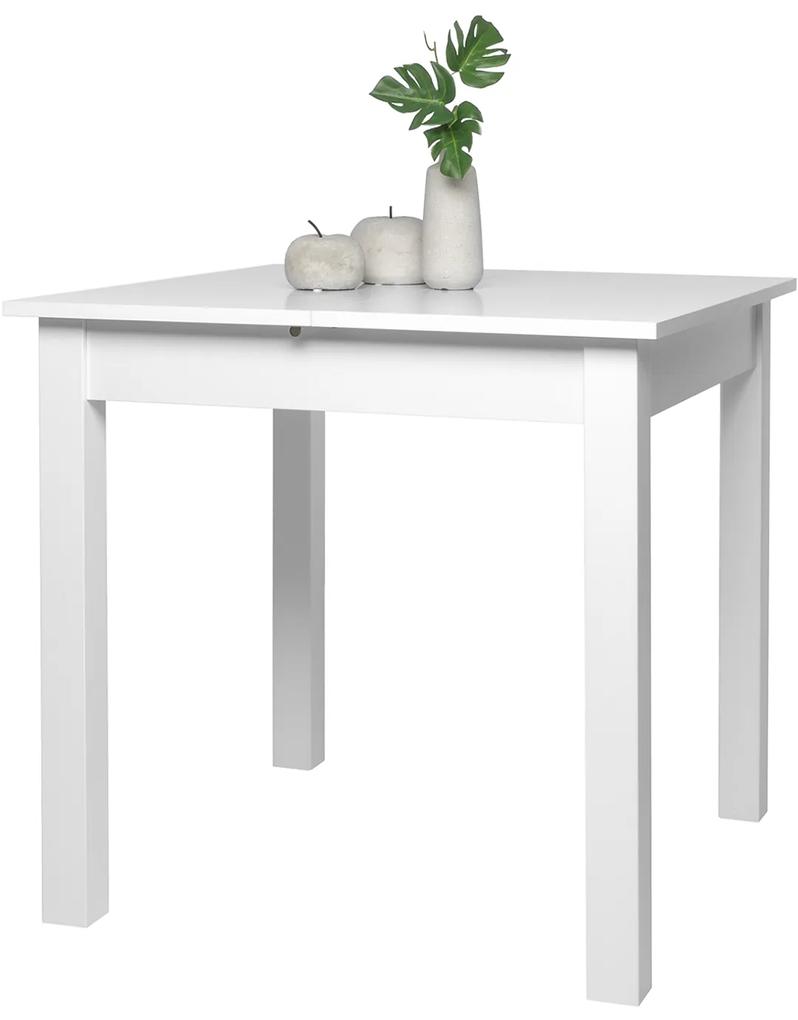 Jedálenský stôl COBURG 80 biely