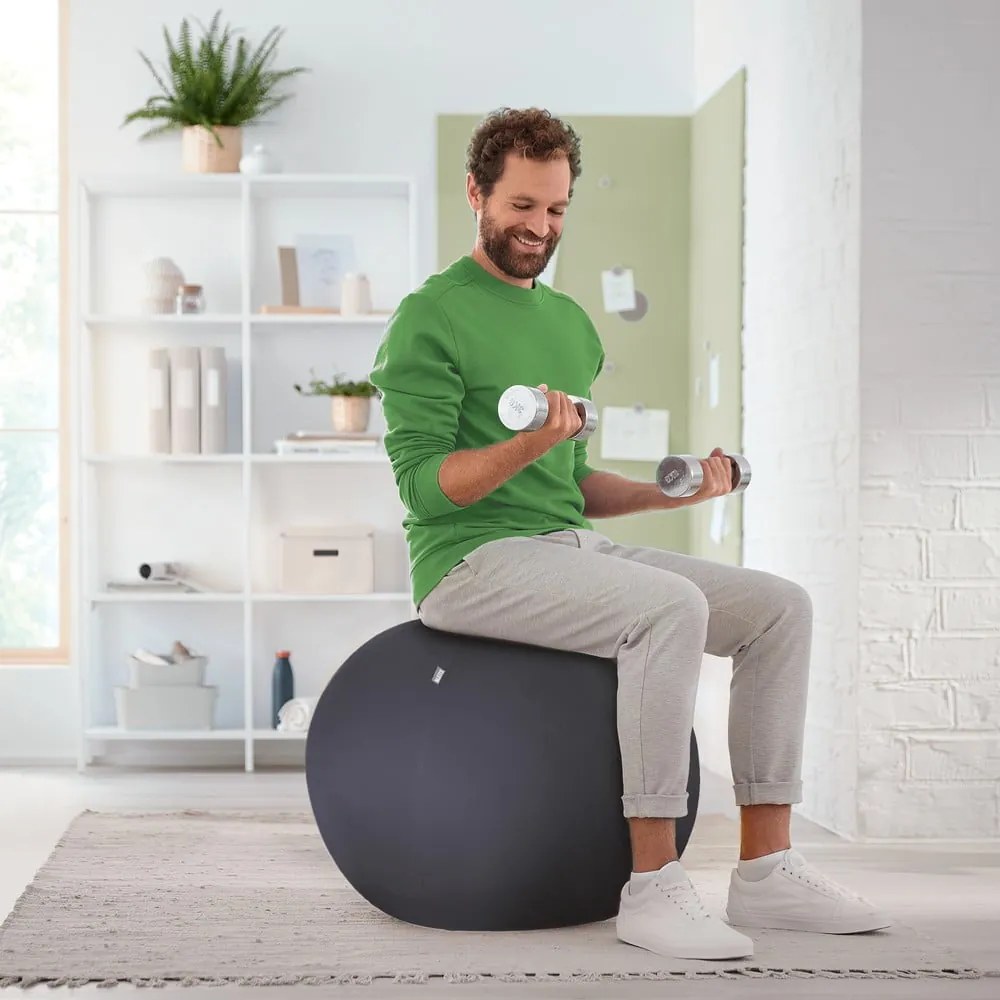 Ergonomická sedacia lopta so závažím ø 65 cm Ergo – Leitz