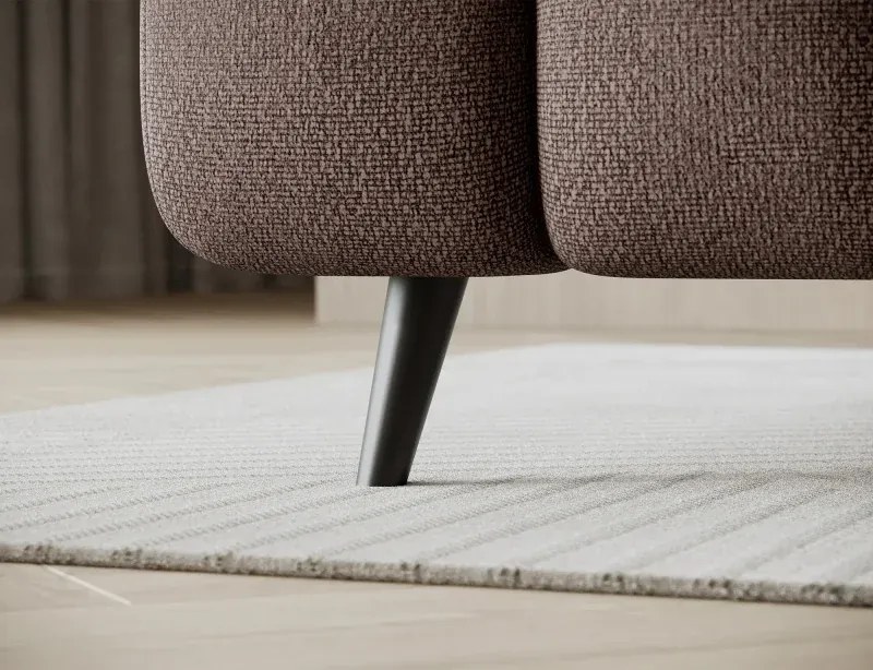 Kontinentálna posteľ Sabrina 180x200, hnědá (tonall 22)