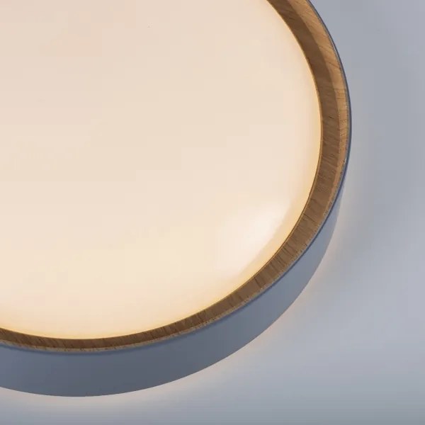 Leuchten Direkt 14347-15-LED Stmievateľné stropné svietidlo EMILIA 28,8W/230V šedá