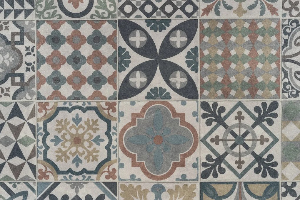 Beaulieu International Group, PVC podlaha - lino Livitex Retro 2793, na mieru, šíře 3m,4m, viacfarebná, filc, chodba / predsieň