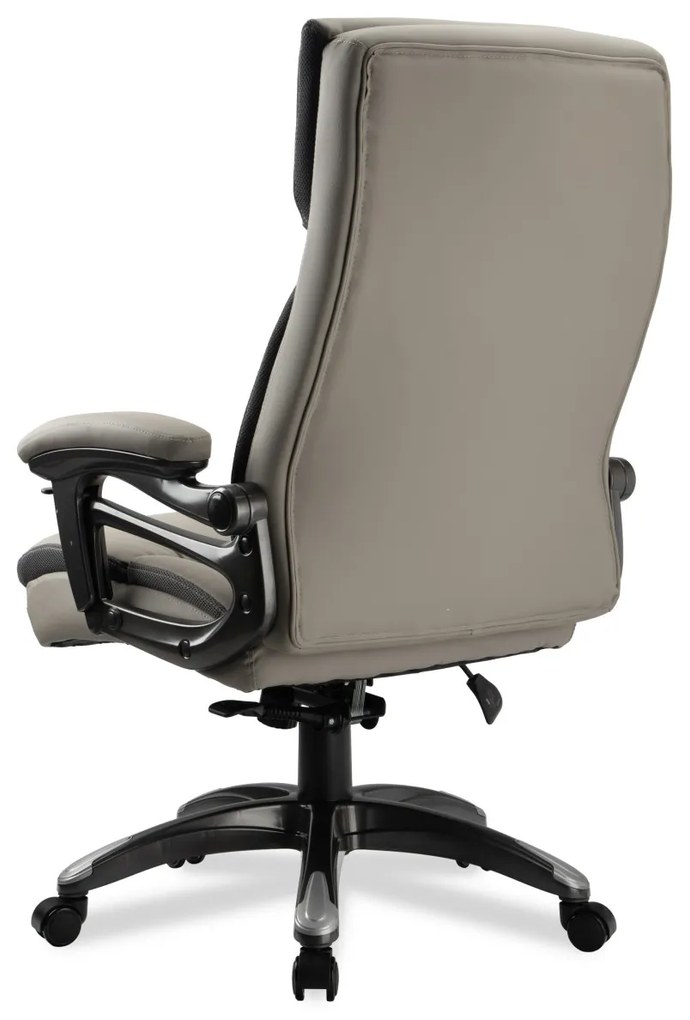 Kancelárske kreslo Camara ekokoža sivé