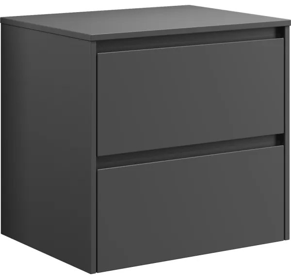 Kúpeľňová skrinka TRONDHEIM pre umývadlo 60 cm, antracit