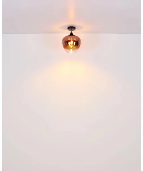Globo 15548DG - Stropné svietidlo MAXY 1xE27/40W/230V medená