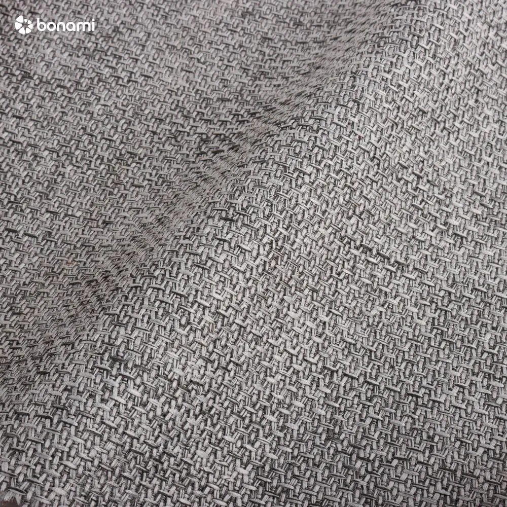 Sivá čalúnená dvojlôžková posteľ s úložným priestorom s roštom 180x200 cm Lotte – Meise Möbel