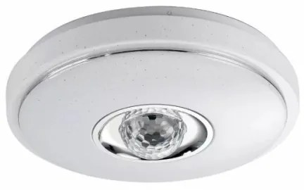 LED RGB Stmievateľné stropné svietidlo MAGIC DISCO LED/18W/230V + diaľkové ovládanie