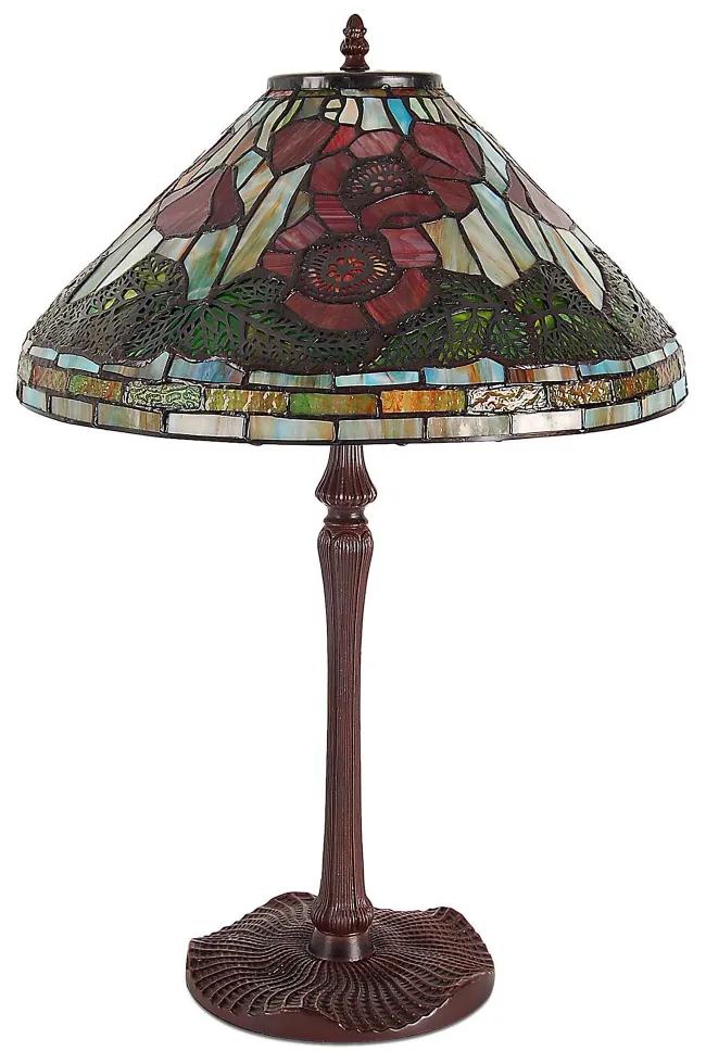 Luxusná lampa Tiffany 61*Ø40 POPIES