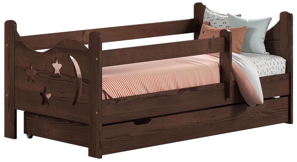 Detská posteľ DORA 80x160cm masív orech