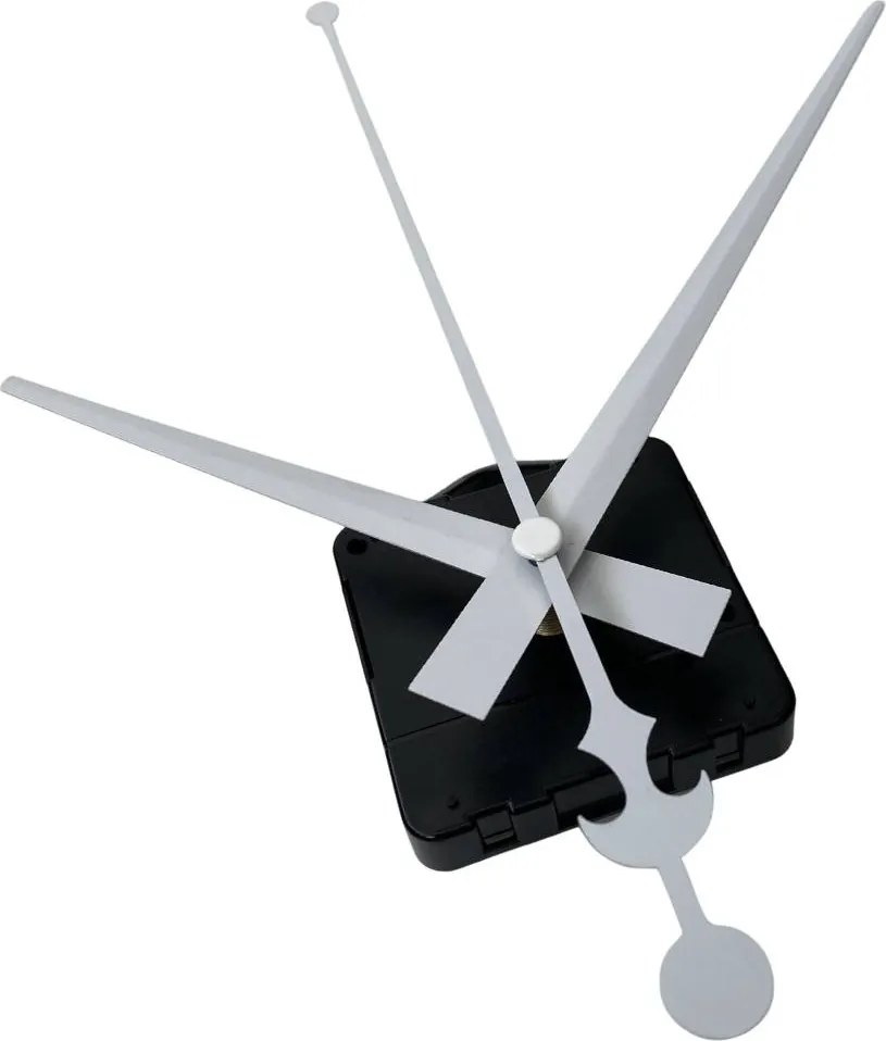 Biele hliníkové ručičky na hodiny - dizajn kotvy 16 / 12 cm 4757 R108