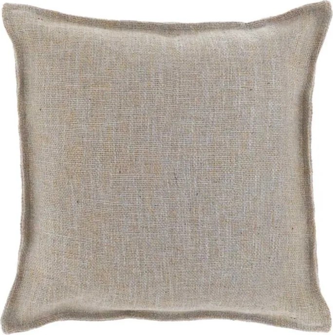 Dekoratívny vankúšik NESSA 45x45 cm, sivobéžový