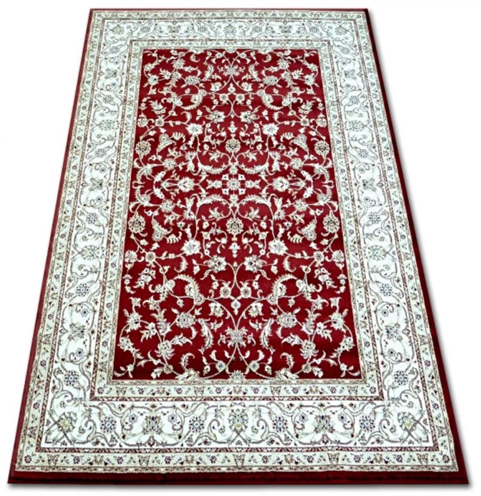 Luxusný kusový koberec akryl Honor bordó 80x150cm