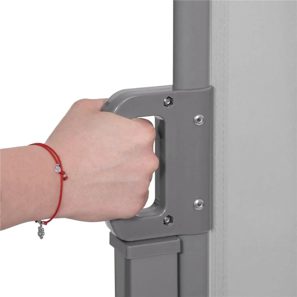 Bočná markíza 180 x 350 cm SPRINGOS AW0006 - sivá