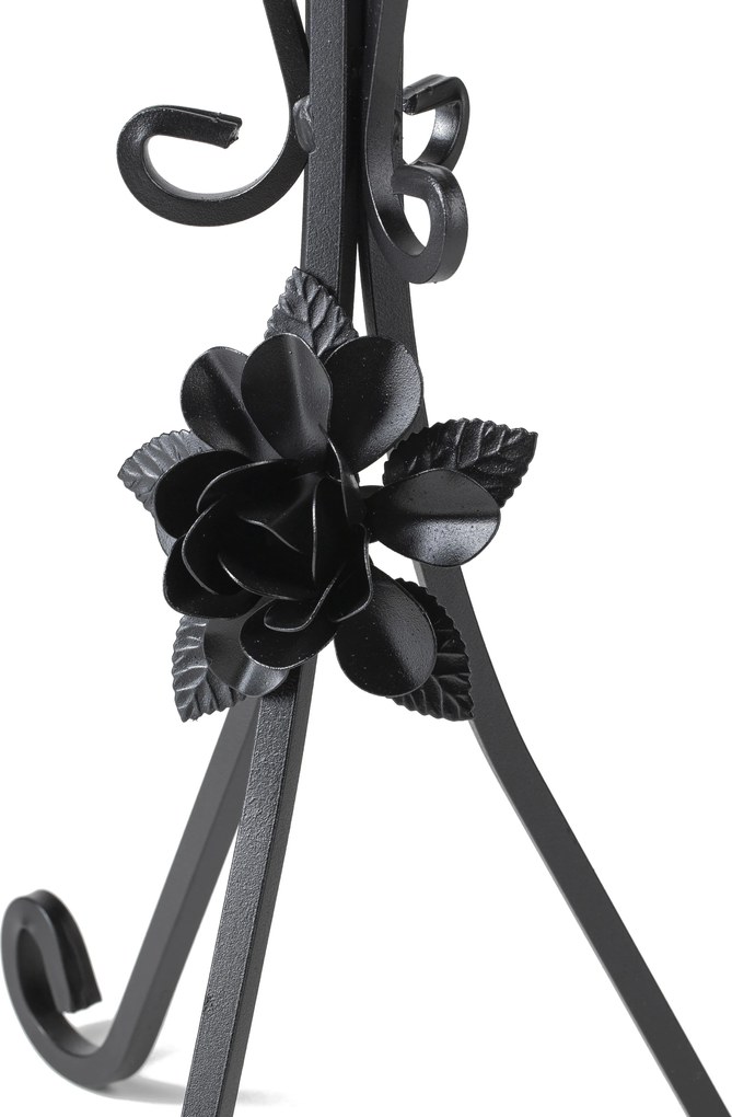 STOJAN NA KVETINÁČ BROSE 55X38 CM ČIERNA