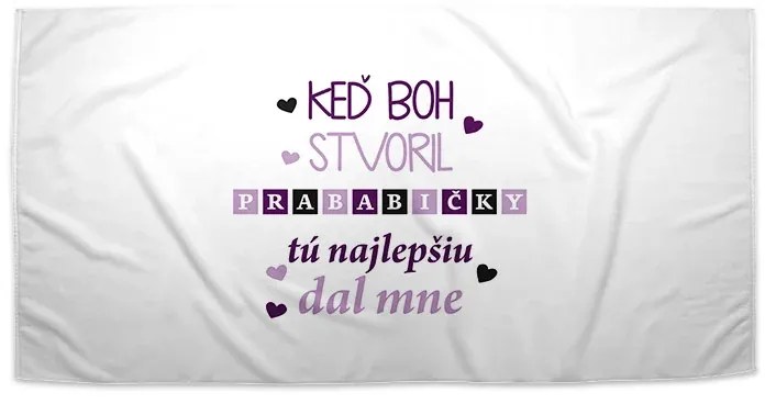 Sablio Uterák Keď Boh stvoril prababičky - 30x50 cm