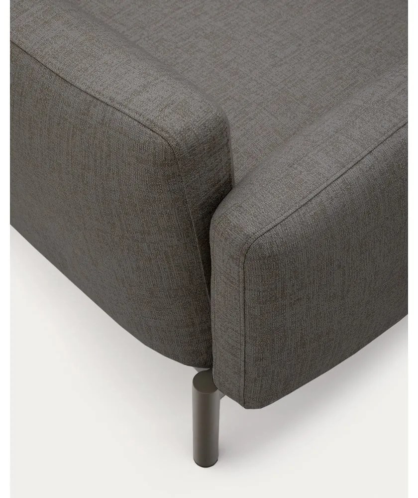 Sivá čalúnená záhradná pohovka Sorells – Kave Home