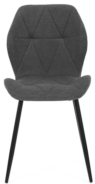 Autronic BONTEC Jedálenská stolička, sivá, látka, CT-285 GREY2 Farba: Šedá