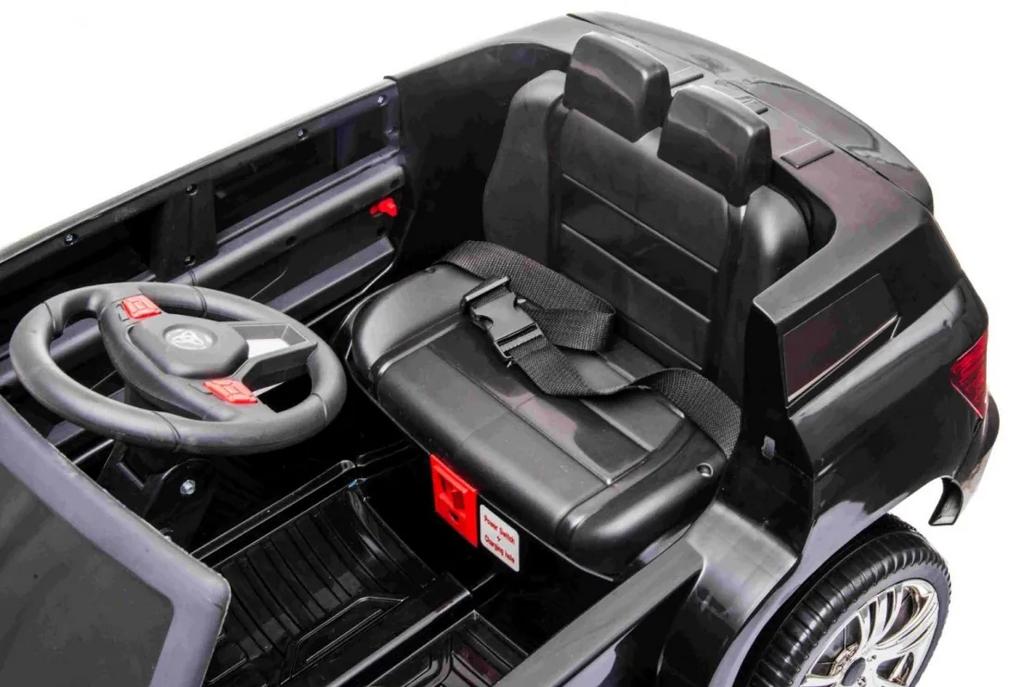 RAMIZ Elektrické autíčko City Rider - čierne  - motor - 2x35W batéria - 2x6V4,5Ah - 2023