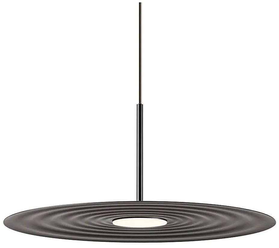 Redo 01-3047 - LED luster na lanku LAKE LED/13W/230V CRI 90 pr. 50 cm čierna