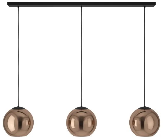 Eglo 390095 - Luster na lanku CORDOBA 3xE27/40W/230V medená