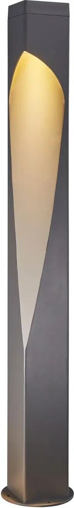 Nordlux Antracitová záhradná lampa Concordia pre žiarovku GU10 100cm 49018050
