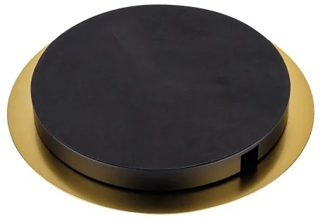 Ideal Lux - LED Stojacia lampa BIRDS 5xG9/3W/230V čierna/zlatá