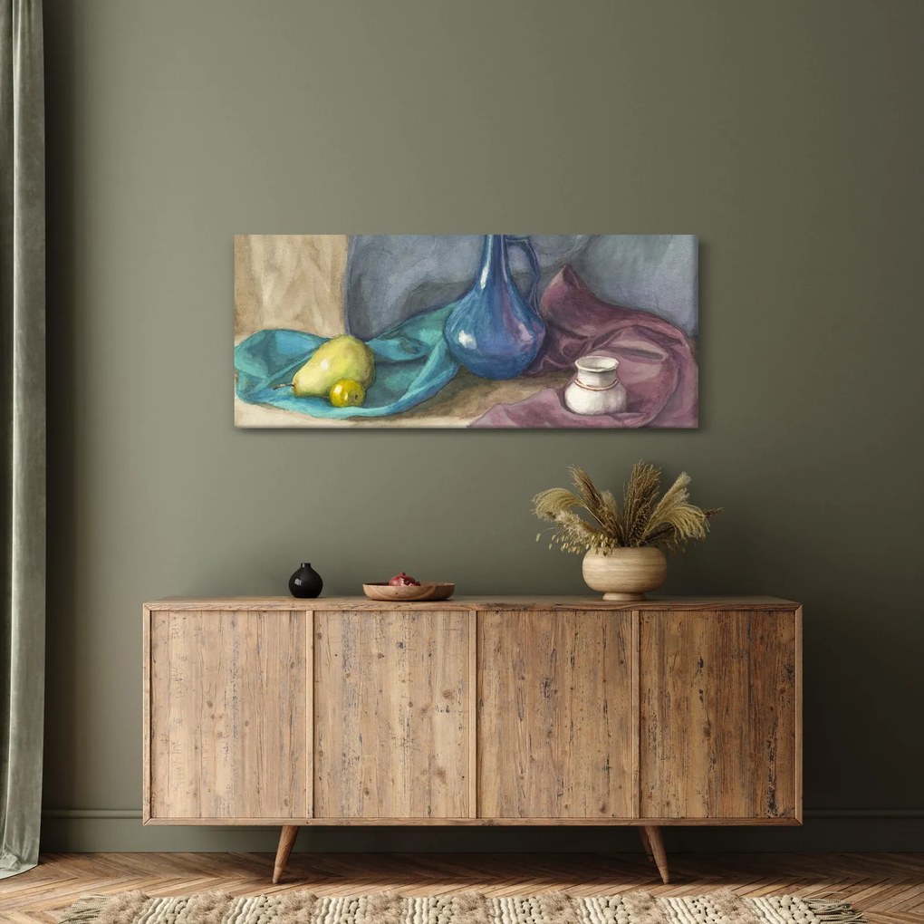 Obraz - Maľované zátišie (120x50 cm)
