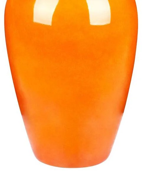 Váza 39 cm Thelma (oranžová) . Vlastná spoľahlivá doprava až k Vám domov. 1076104