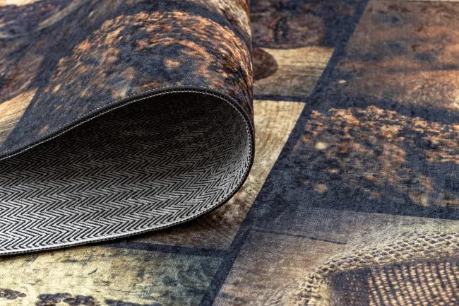 Protišmykový koberec / behúň ANDRE 50090 hnedý