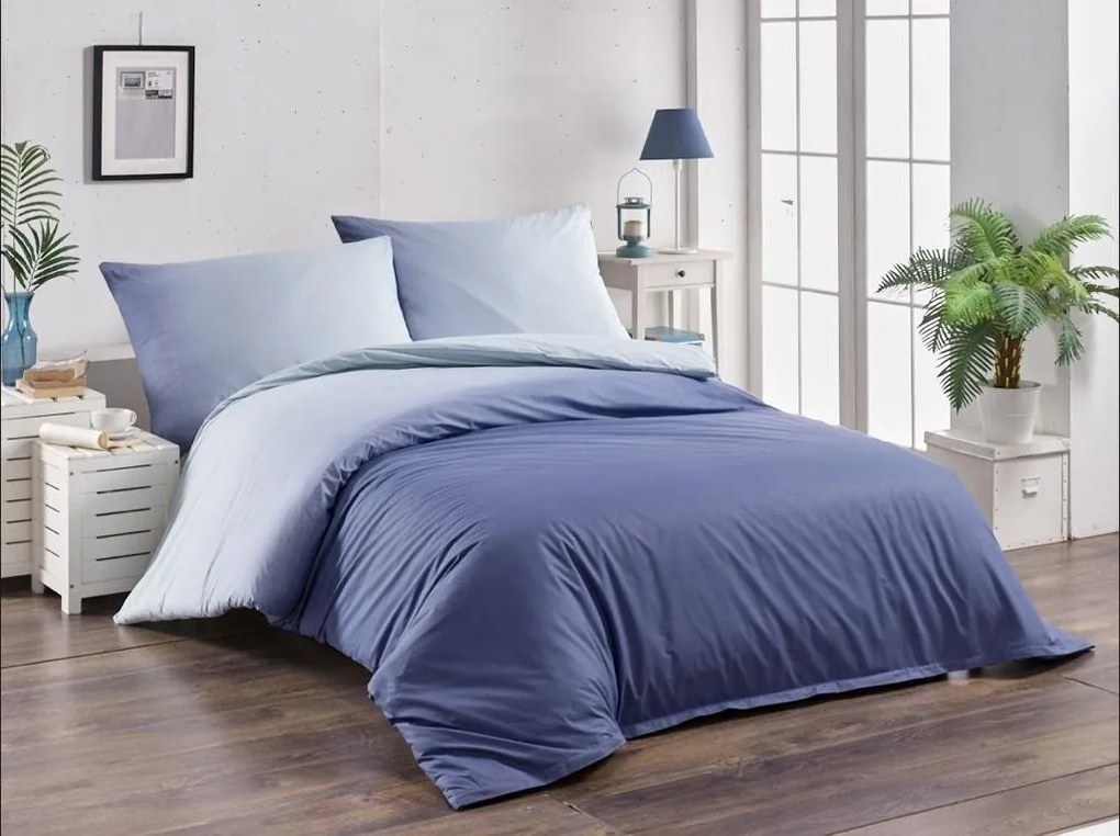 Obliečky bavlnené Iris EMI: Predĺžený set jednolôžko obsahuje 1x 140x220 + 1x 70x90