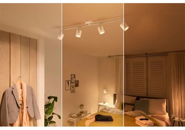 Philips 50664/31/P0 - LED Bodové svietidlo BYRE 4xLED/4,3W/230V 2200/2500/2700K