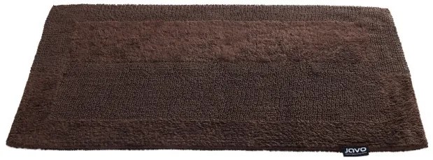 Kúpeľňový koberček Javo Cotton hnedý