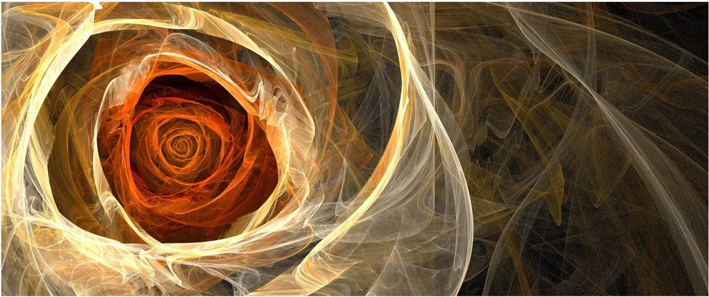 Obraz - Ruže umeleckého duchu (120x50 cm)