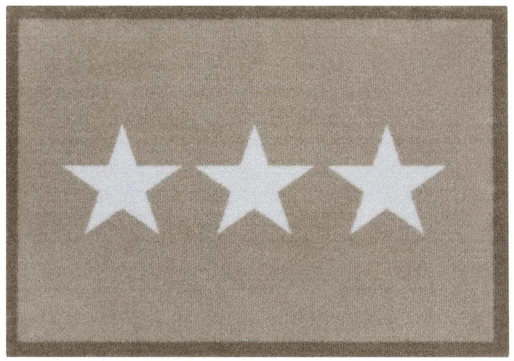 Hanse Home, Protišmyková rohožka Deko 105352 Beige Creme – na von aj na doma, 67x180, béžová, chodba / predsieň