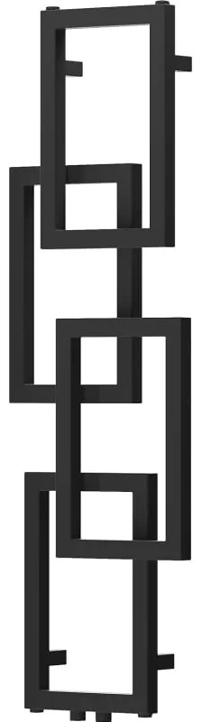 Mexen Grid, dekoratívny kúpeľňový radiátor 1115 x 360 mm, 279 W, čierna, W215-1115-360-00-70
