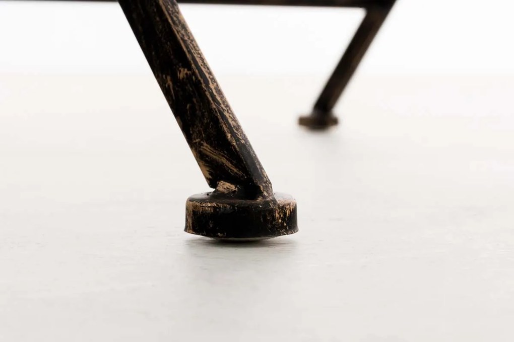 Kovová skladacia stolička Sibell - Bronzová